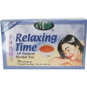 Relaxing Time All Natural Herbal Tea  Grocery & Gourmet 