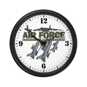  Wall Clock US Air Force with Planes and Fighter Jets with 