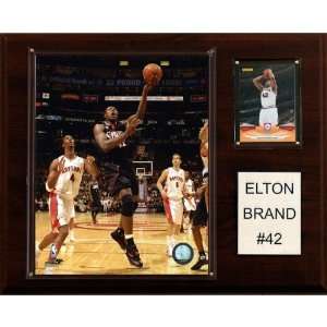  NBA Elton Brand Philadelphia 76ers Player Plaque