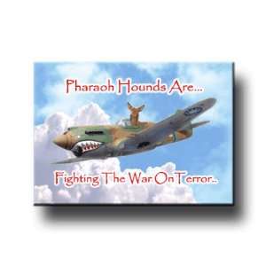  Pharaoh Hound War On Terror Fridge Magnet: Everything Else