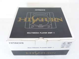 HITACHI HI Saturn SEGA Console Boxed Import JAPAN Video Game 1321 