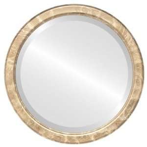  Toronto Circle in Champagne Gold Mirror and Frame
