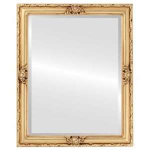  Jefferson Rectangle in Gold Leaf Mirror and Frame