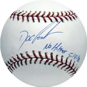  Dwight Gooden Autographed Baseball   w/ No Hitter And Date 