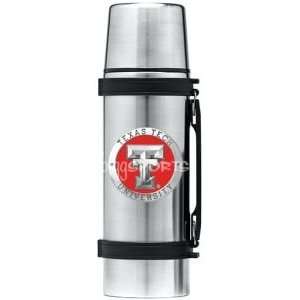  Texas Tech Red Raiders Stainless Steel Thermos: Sports 
