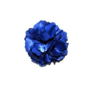   Girl Company Royal Blue Flower Satin Brooch/Clip for Girls Baby