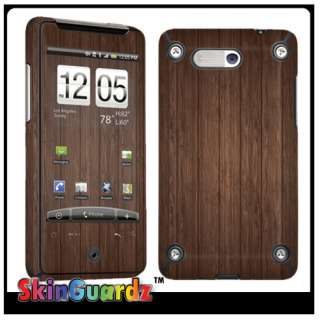 Brown Wood Vinyl Case Decal Skin To Cover Your AT&T HTC ARIA  