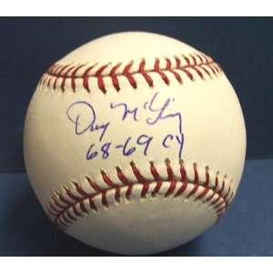 Denny McLain Autographed Baseball:  Sports & Outdoors