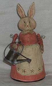 Salamander Poliwoggs Easter RABBIT WITH WATERING CAN  