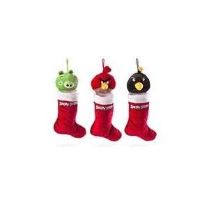  Angry Birds Christmas Stocking Set Of 3: Home & Kitchen