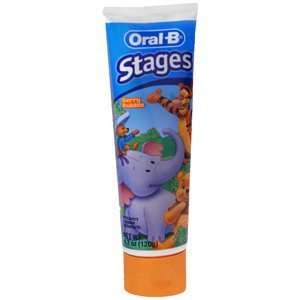  Special pack of 6 ORAL B STAGE 2 POOH TP 4.2 oz Health 