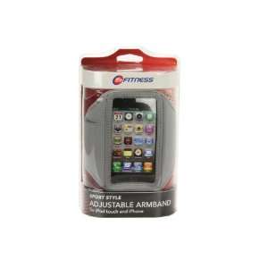  24 Hour Fitness iPod / iPhone armband   Grey  Players 