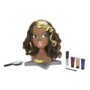    Bratz Magic Hair Funky Fashion Makeover Head   Sasha Toys & Games