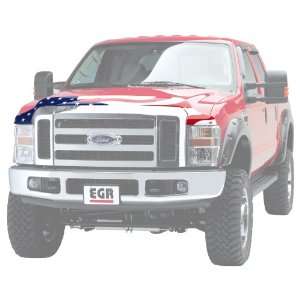  EGR 303152 Wavy Patriot American Flag Shield: Automotive