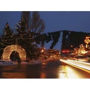  Downtown Jackson Hole at Night National Geographic 