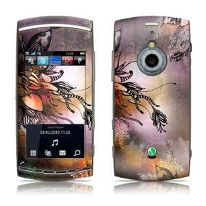 Purple Rain Design Protective Skin Decal Sticker for Sony Ericsson 