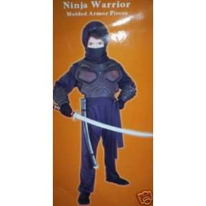  Warrior Ninja Knight Costume Dress up NWT M 6 8