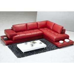  Modern Leather Sectional Sofa By TOSH Furniture 