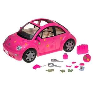  Barbie Volkswagen New Beetle PINK Mattel 55297 Toys 
