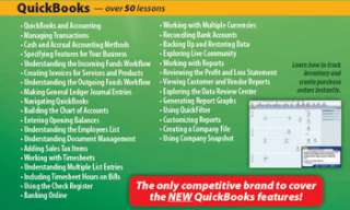 Learn to use Quickbooks Accounting Training Vista XP 7  