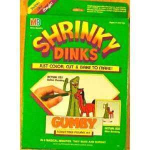  Gumby Shrinky Dinks Collectible Figures Kit Toys & Games