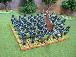 28mm Napoleonic DPS Painted Prussian Musketeer Battalion PEPN002 