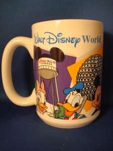 Walt Disney World Mickey Donald Daisy Goofy Pluto Mug  