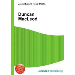  Duncan MacLeod Ronald Cohn Jesse Russell Books