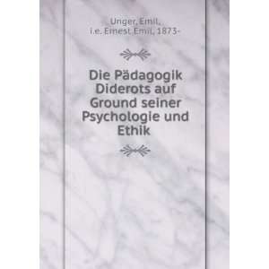  Psychologie und Ethik Emil, i.e. Ernest Emil, 1873  Unger Books