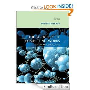    Theory and Applications Ernesto Estrada  Kindle Store