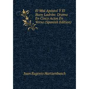   Actos En Verso (Spanish Edition) Juan Eugenio Hartzenbusch Books