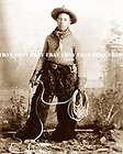 1890s PHOTO OF A BLACK AFRICAN AMERICAN BUFFALO COWBOY
