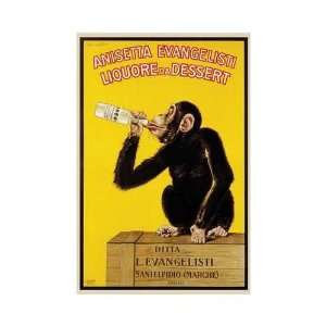  Anisetta Evangelisti (Monkey) Poster Print