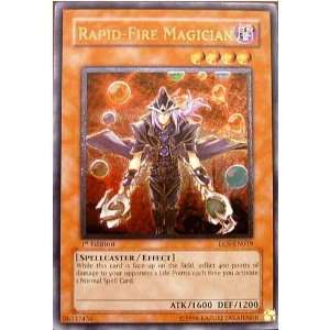  Yu Gi Oh Gx Elemental Energy Foil Card Rapid Fire Magician 