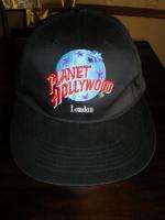 PLANET HOLLYWOOD London CAP Snapback NEW Flat Bill Hat  