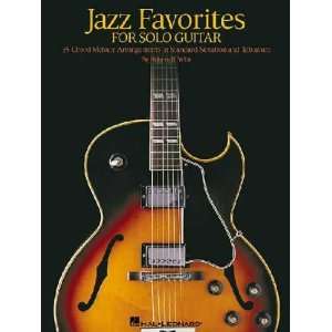  Jazz Favorities for Solo Guitar Robert B. Yelin Books