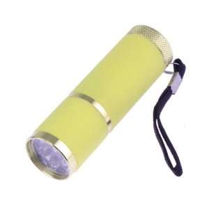   White 9 LEDs Flashlight for Hiking Hunting Camping: Home Improvement