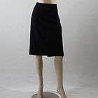 VOTRE NOM Black Knee Length Straight Pencil Skirt Sz 12  