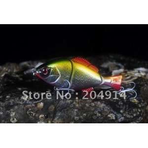 hot 10pcs/15g/80mm/mixed colors vmc hooks fishing lure plastic lures 