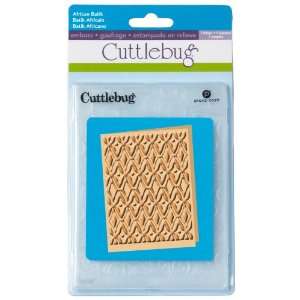    Cuttlebug A2 Embossing Folder, African Batik Arts, Crafts & Sewing