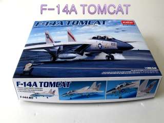 14A TOMCAT ACADEMY AIRPLANE KIT 1/100 SCALE  