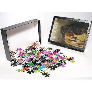   Jigsaw Puzzle of Setter With Dead Fox from Mary Evans Toys & Games