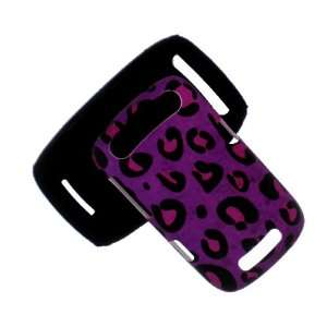   PURPLE AND PINK ANIMAL PRINT HYBRID CASE Cell Phones & Accessories