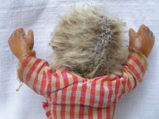Vintage Steiff Hedgehog Mecki Rubber Doll. 50s  