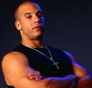 FAST and FURIOUS Vin Diesel Dominic Torettos Silver Cross Pendant 