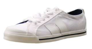 Eliot White/White Canvas/Nylon Mens Shoes by Macbeth Footwear