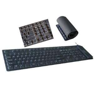    Selected 109 Flexible BLK Keyboard By Adesso Inc. Electronics