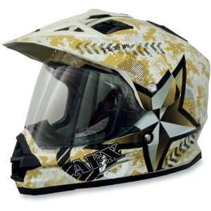 AFX FX 39 Dual Sport Helmet, Desert Marpat, Size 2XL, Helmet Type 
