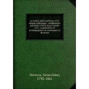   ©es de remarques et de notes Gioacchino, 1792 1861 Ventura Books