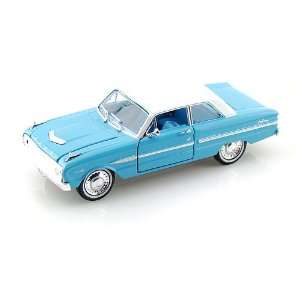  1963 Ford Falcon Futura 1/32 Blue w/ White Top: Toys 